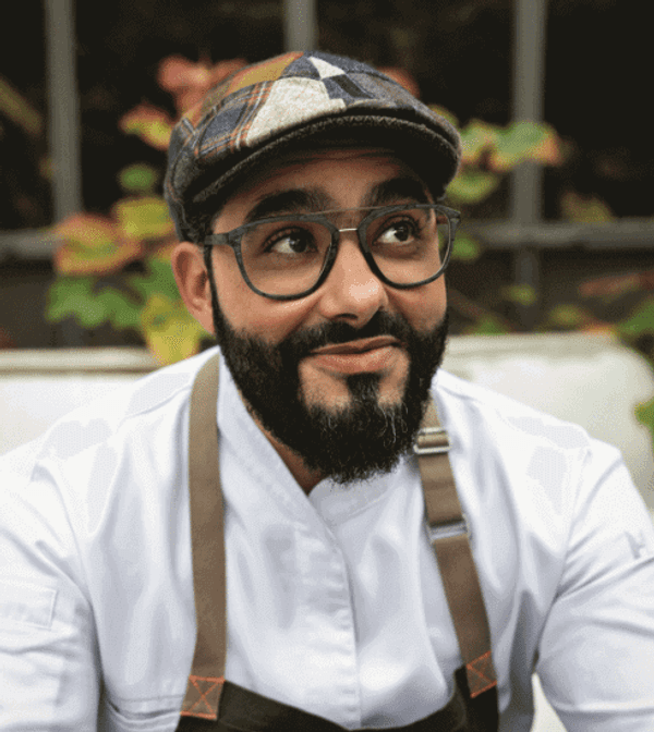 Chef Toub in de keuken